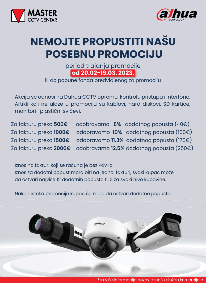 Dahua posebna promocija