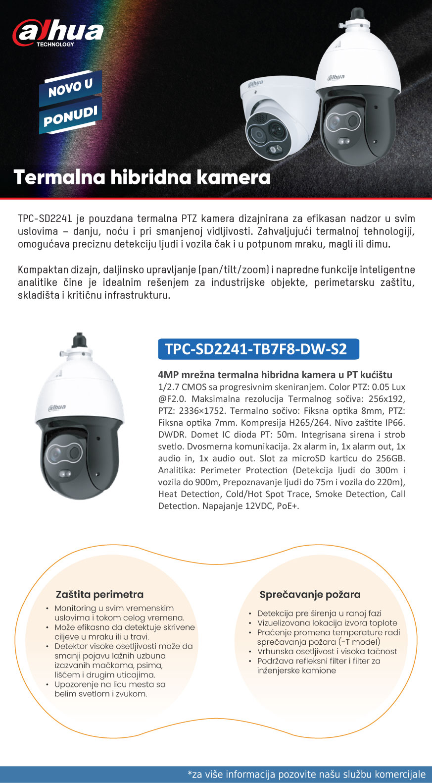 Termalna hibridna kamera