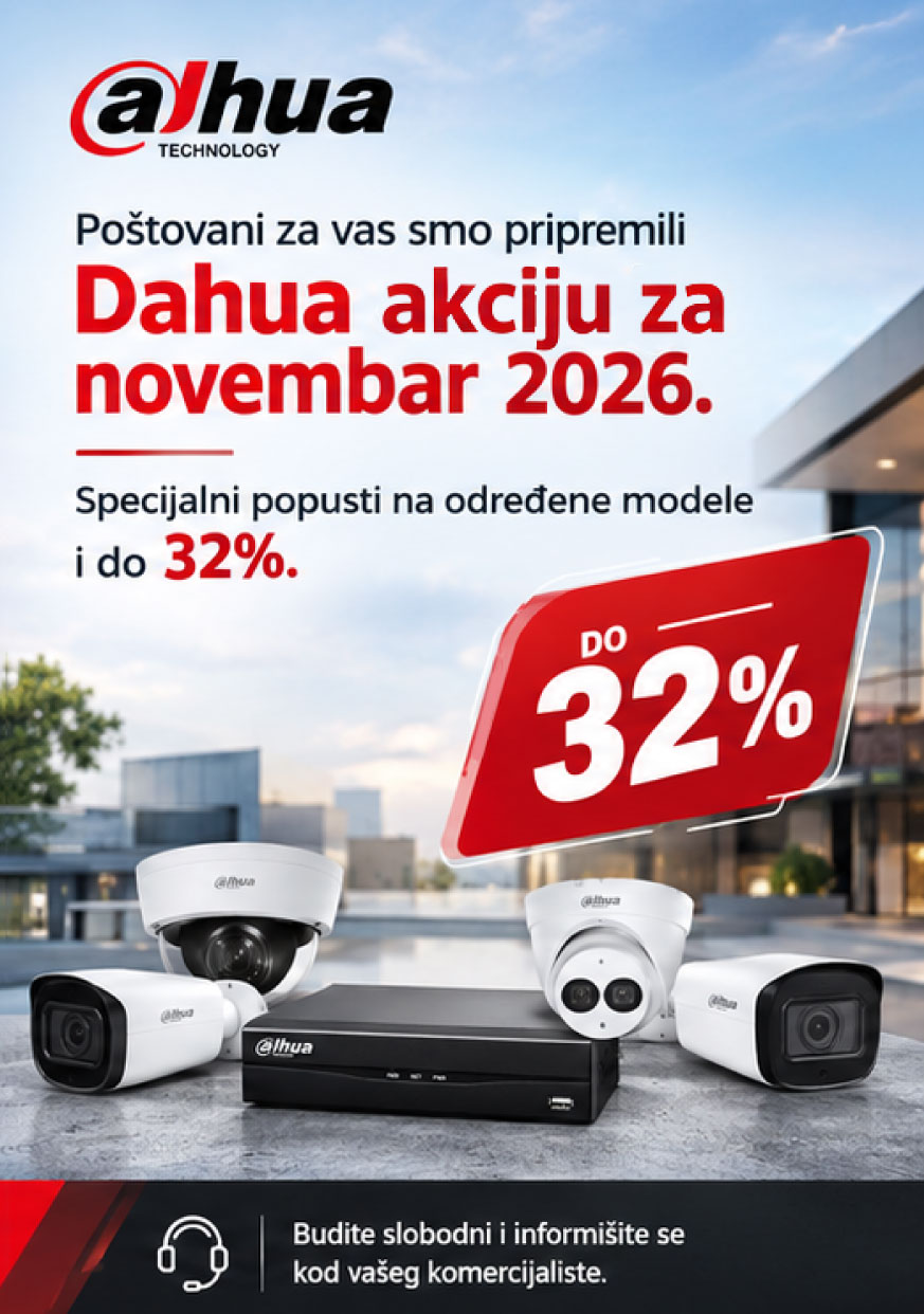 Dahua akcija za novembar 2026