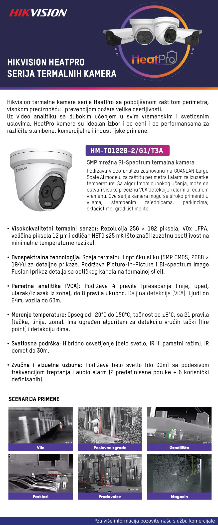 Hikvision HeatPro termalna kamera