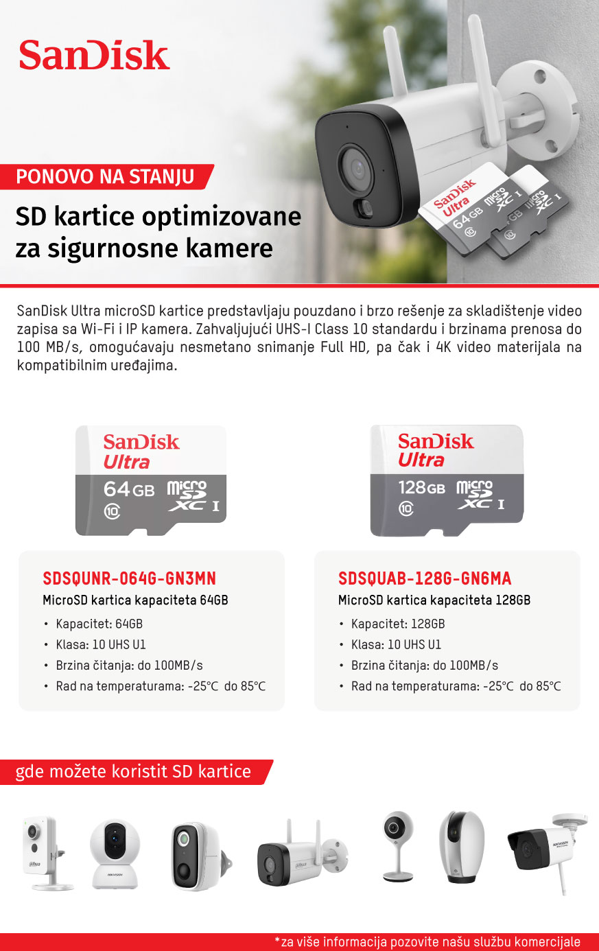 SD kartice - ponovo na stanju!